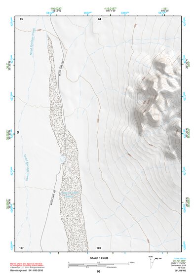 38116NE Page 96 Mount Jefferson Topo Preview 1