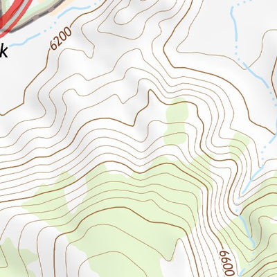 38116NE Page 97 Mount Jefferson Topo Preview 2