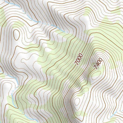 38116NE Page 98 Mount Jefferson Topo Preview 3