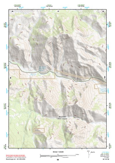 38116NE Page 99 Mount Jefferson Topo Preview 1