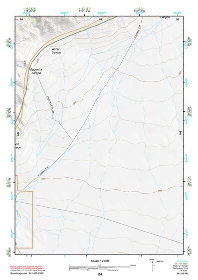 38116NE Page 101 Mount Jefferson Topo Preview 1