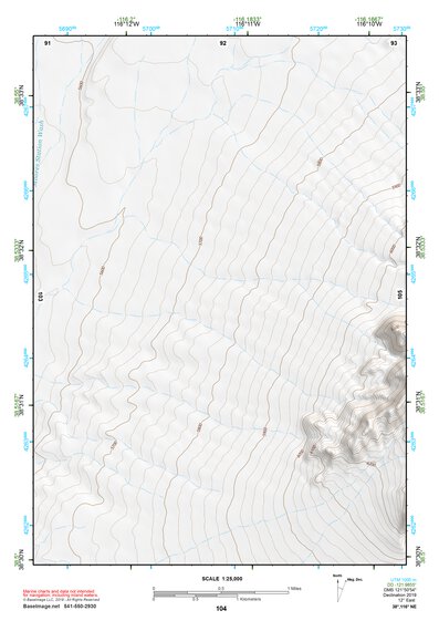 38116NE Page 104 Mount Jefferson Topo Preview 1