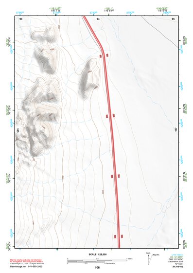 38116NE Page 106 Mount Jefferson Topo Preview 1