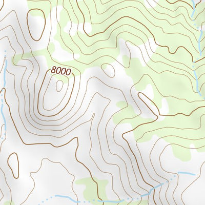 38116NW Page 3 Mount Jefferson Topo Preview 2