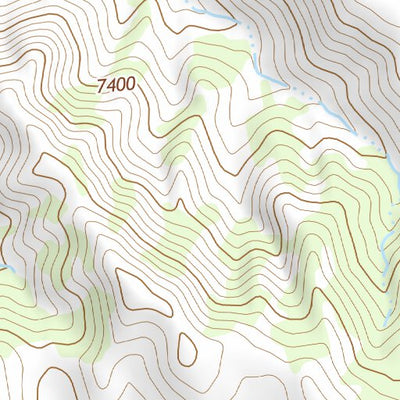 38116NW Page 3 Mount Jefferson Topo Preview 3