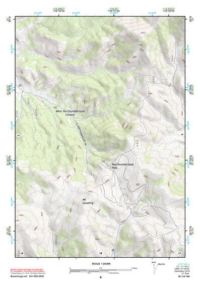 38116NW Page 4 Mount Jefferson Topo Preview 1