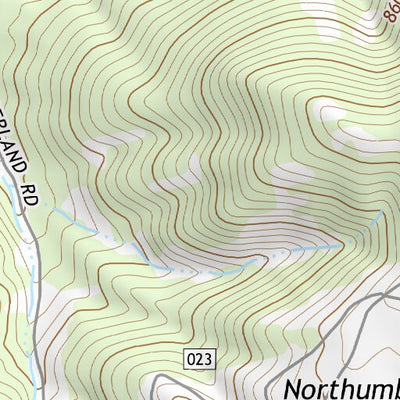 38116NW Page 4 Mount Jefferson Topo Preview 2