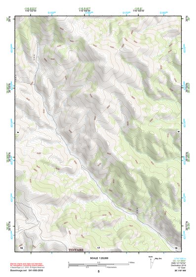 38116NW Page 5 Mount Jefferson Topo Preview 1
