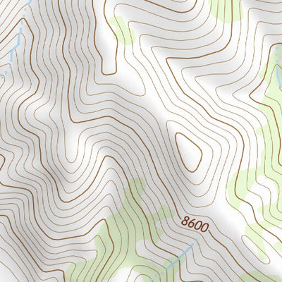 38116NW Page 5 Mount Jefferson Topo Preview 2
