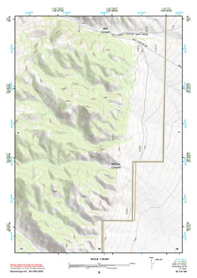 38116NW Page 6 Mount Jefferson Topo Preview 1