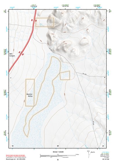 38116NW Page 8 Mount Jefferson Topo Preview 1