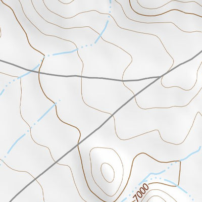 38116NW Page 9 Mount Jefferson Topo Preview 2