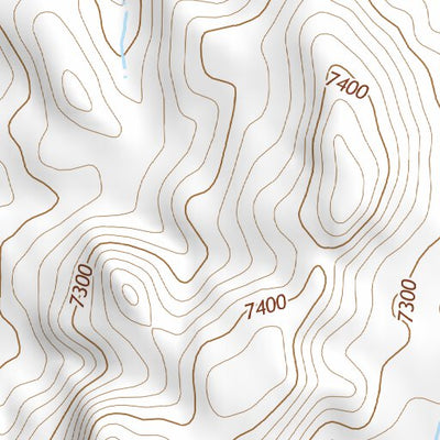 38116NW Page 9 Mount Jefferson Topo Preview 3