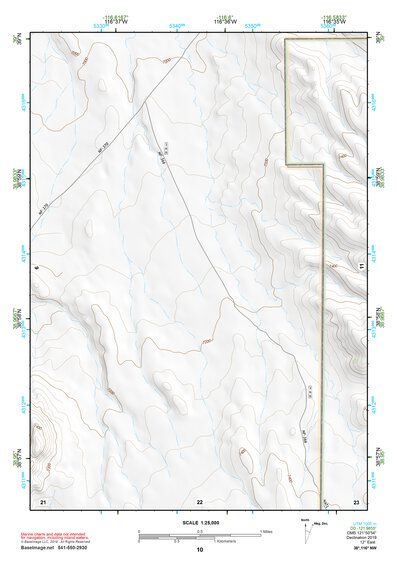 38116NW Page 10 Mount Jefferson Topo Preview 1