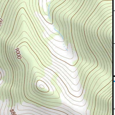 38116NW Page 12 Mount Jefferson Topo Preview 3