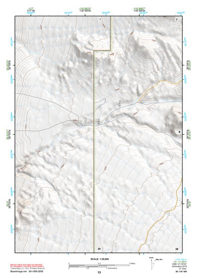 38116NW Page 13 Mount Jefferson Topo Preview 1