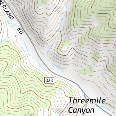 38116NW Page 16 Mount Jefferson Topo Preview 2