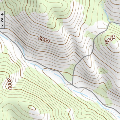 38116NW Page 17 Mount Jefferson Topo Preview 2
