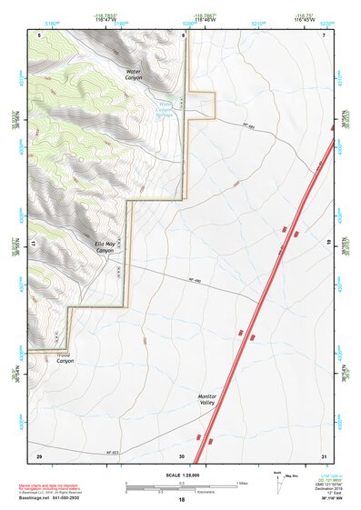38116NW Page 18 Mount Jefferson Topo Preview 1
