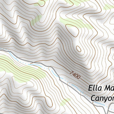 38116NW Page 18 Mount Jefferson Topo Preview 3