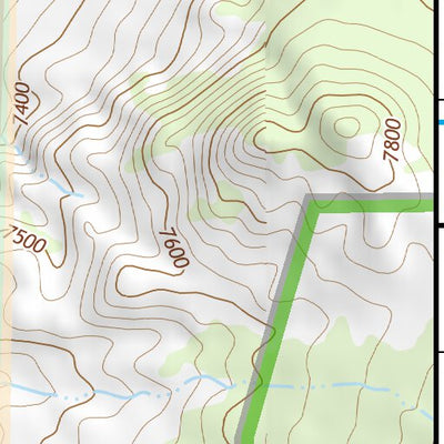 38116NW Page 21 Mount Jefferson Topo Preview 3