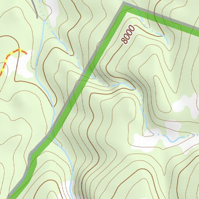 38116NW Page 23 Mount Jefferson Topo Preview 2