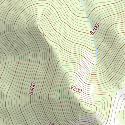 38116NW Page 25 Mount Jefferson Topo Preview 3