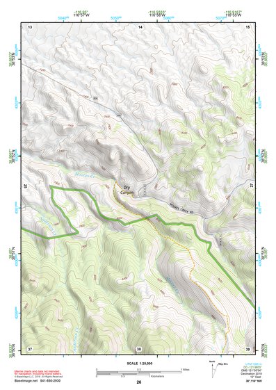 38116NW Page 26 Mount Jefferson Topo Preview 1
