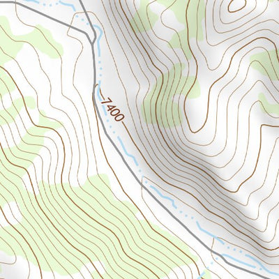 38116NW Page 28 Mount Jefferson Topo Preview 2