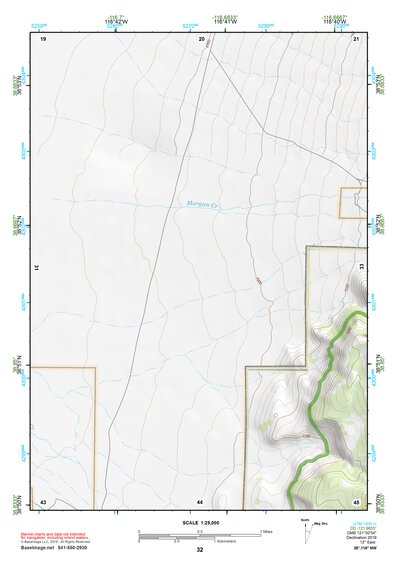38116NW Page 32 Mount Jefferson Topo Preview 1