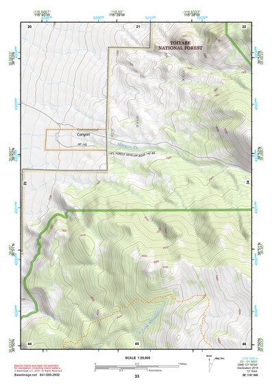 38116NW Page 33 Mount Jefferson Topo Preview 1