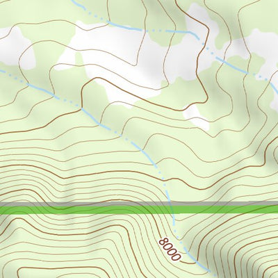 38116NW Page 33 Mount Jefferson Topo Preview 2