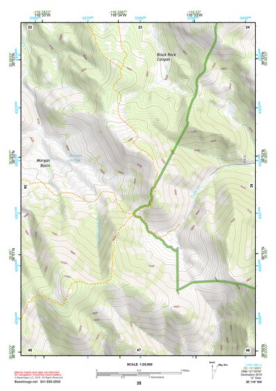 38116NW Page 35 Mount Jefferson Topo Preview 1
