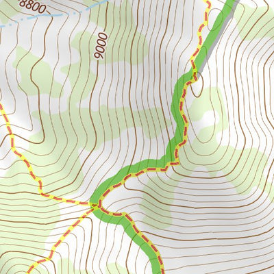38116NW Page 35 Mount Jefferson Topo Preview 2