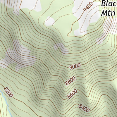 38116NW Page 36 Mount Jefferson Topo Preview 3