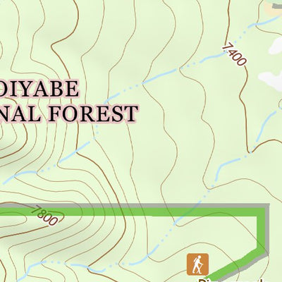 38116NW Page 40 Mount Jefferson Topo Preview 2