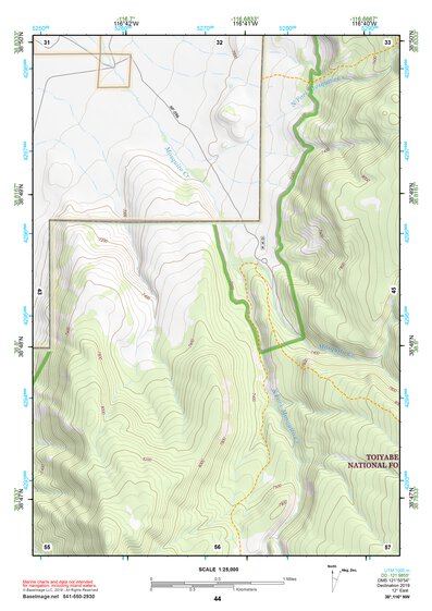 38116NW Page 44 Mount Jefferson Topo Preview 1