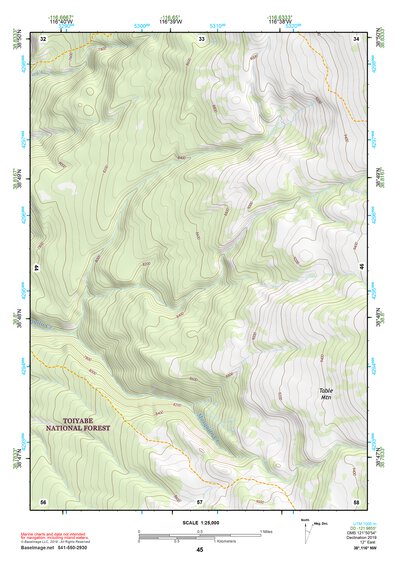 38116NW Page 45 Mount Jefferson Topo Preview 1