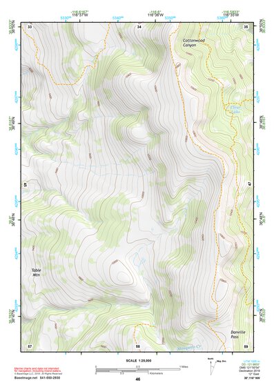 38116NW Page 46 Mount Jefferson Topo Preview 1