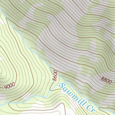 38116NW Page 47 Mount Jefferson Topo Preview 2