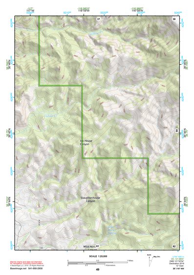 38116NW Page 49 Mount Jefferson Topo Preview 1