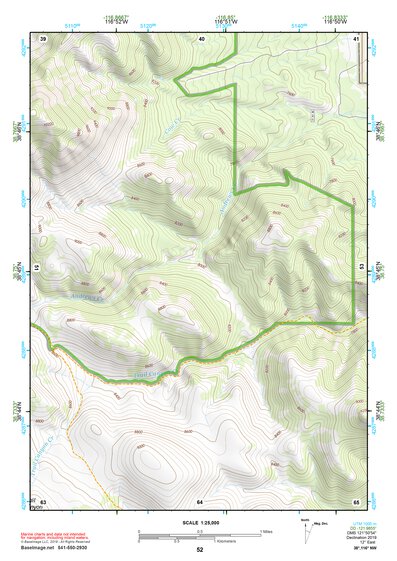 38116NW Page 52 Mount Jefferson Topo Preview 1