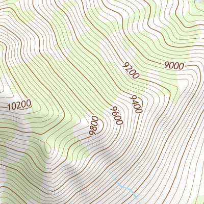 38116NW Page 52 Mount Jefferson Topo Preview 3