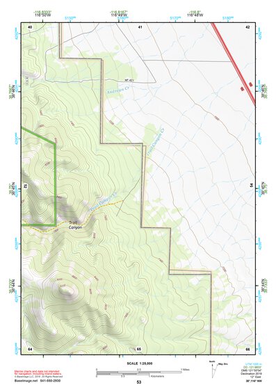 38116NW Page 53 Mount Jefferson Topo Preview 1