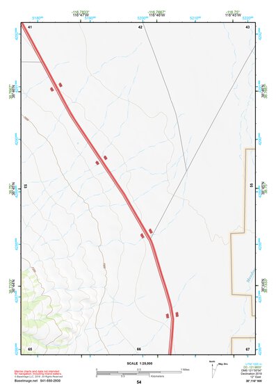 38116NW Page 54 Mount Jefferson Topo Preview 1