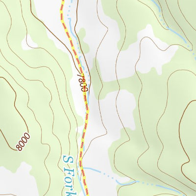 38116NW Page 56 Mount Jefferson Topo Preview 2