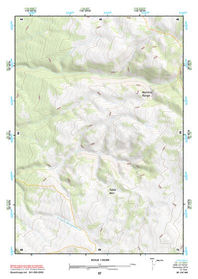 38116NW Page 57 Mount Jefferson Topo Preview 1