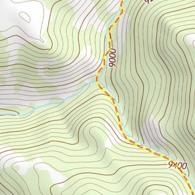 38116NW Page 58 Mount Jefferson Topo Preview 3