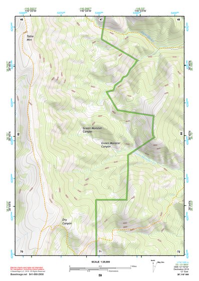 38116NW Page 59 Mount Jefferson Topo Preview 1