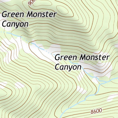 38116NW Page 59 Mount Jefferson Topo Preview 2